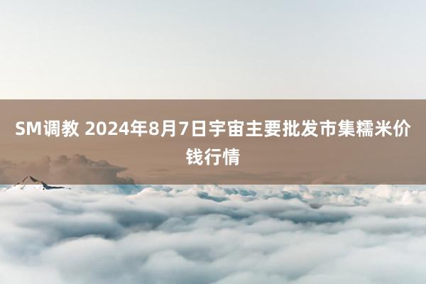 SM调教 2024年8月7日宇宙主要批发市集糯米价钱行情